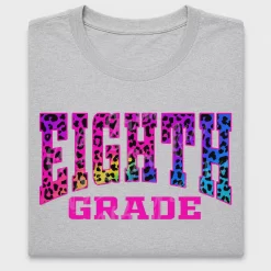 Eighth Grade Cheetah DTF Transfer