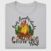 Camping Crew Campfire DTF Transfer