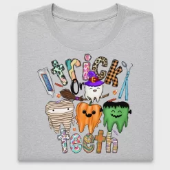 Trick or Teeth Halloween Dental DTF Transfer