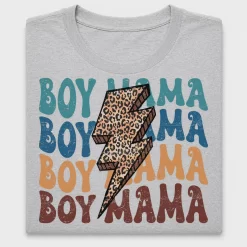 Retro Boy Mama Lightning DTF Transfer