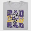 Cheer Dad Lightning Bolt DTF Transfer