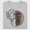 Sequin Ram Head DTF Transfer Design