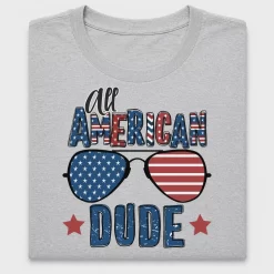 All American Dude Fourth of July DTF Transfer