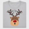 Reindeer Christmas DTF Transfer