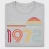 Vintage 1972 Retro Mountain DTF Transfer