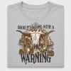 Western Cow Skull DTF Transfer