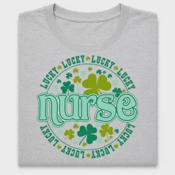 Lucky Nurse St Patrick's Day DTF Transfer