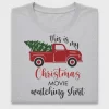 Vintage Red Truck Christmas DTF Transfer