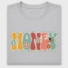 Retro Honey Bee Floral DTF Transfer