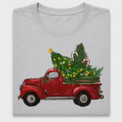 Retro Christmas Truck DTF Transfer