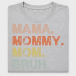 Mama Mommy Mom Bruh Distressed DTF Transfer