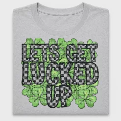 Retro Lucky Checkered DTF Transfer