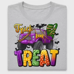 Trick or Treat Monster Truck DTF Transfer