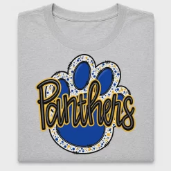 Panthers Paw Print DTF Transfer