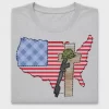 Patriotic Military Cross DTF Transfer