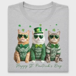 St. Patrick's Day Cats DTF Transfer