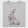 Ornate Pastel Bunny DTF Transfer