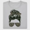 Leopard Messy Bun DTF Transfer