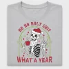 Retro Skeleton Christmas DTF Transfer