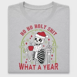 Retro Skeleton Christmas DTF Transfer