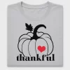 Thankful Pumpkin Heart DTF Transfer