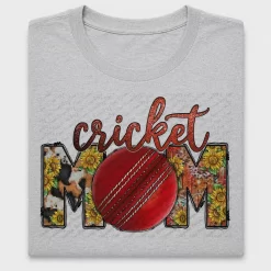 Cricket Mom DTF Transfer Design