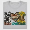 Peace Love Cows DTF Transfer