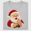 Christmas Santa with Tree DTF Transfer