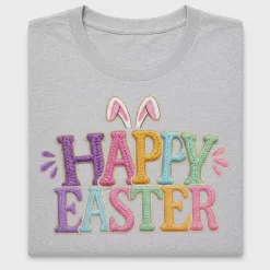 Happy Easter Knit DTF Transfer