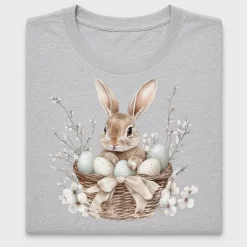 Easter Bunny Basket DTF Transfer