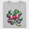 Disco Shamrock Clover DTF Transfer