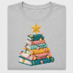 Retro Yarn Christmas Tree DTF Transfer