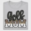Golf Mom Leopard DTF Transfer