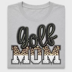 Golf Mom Leopard DTF Transfer