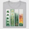 Watercolor Shamrock Gold DTF Transfer