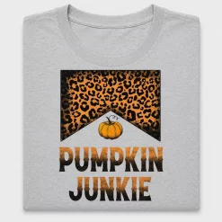 Pumpkin Junkie Leopard DTF Transfer