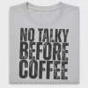 No Talky Before Coffee DTF Transfer