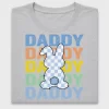 Daddy Bunny Checker DTF Transfer