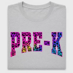 Rainbow Leopard Pre-K DTF Transfer