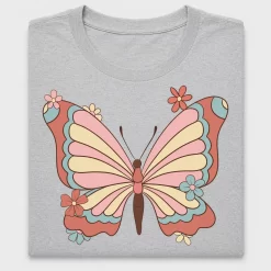 Vintage Butterfly Floral DTF Transfer