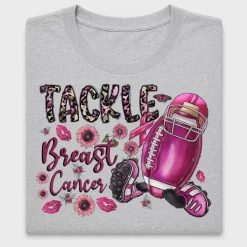 Tackle Breast Cancer Football DTF Transfer