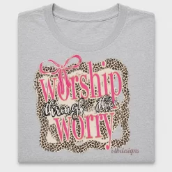 Leopard Wish Shrug DTF Transfer