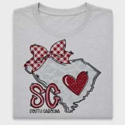 South Carolina Garnet Bow DTF Transfer