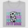 Fifth Grade Cow DTF Transfer