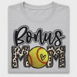 Bonus Mom Softball DTF Transfer