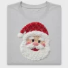 Retro Santa Face DTF Transfer