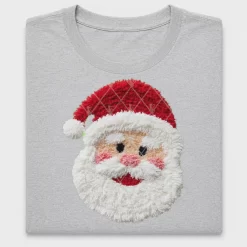 Retro Santa Face DTF Transfer