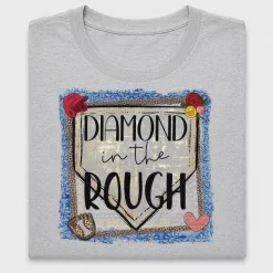 Diamond in the Rough Baseball DTF Transfer