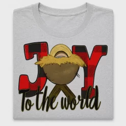 Joy to the World Christmas DTF Transfer