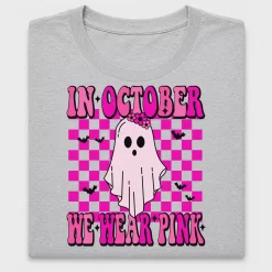 Retro October We Wear Pink DTF Transfer